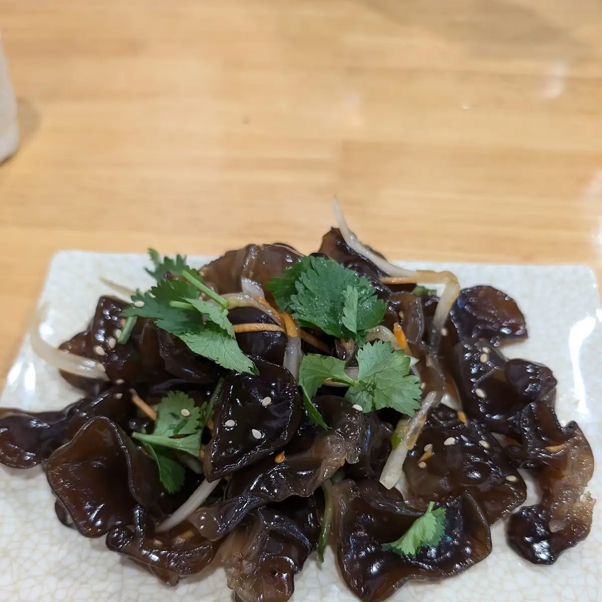wood ear mushroom salad 拌木耳